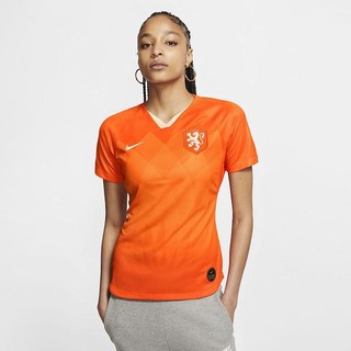 Tricouri Nike Netherlands 2019 Stadium Home Football Dama Portocalii | WCVQ-36491